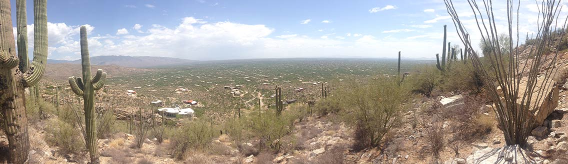 Tucson from Mount Lemmon