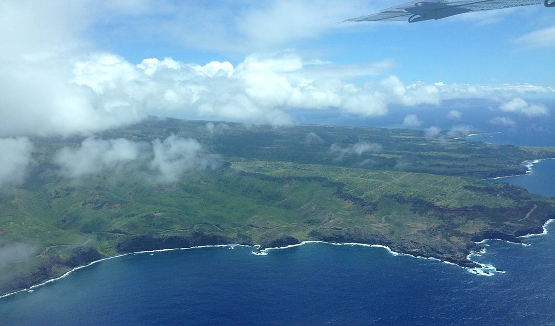 View from the airplane